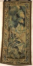 Antique N. European Handwoven Wool on Linen Tapestry Panel, Signed, c. 1750-1850