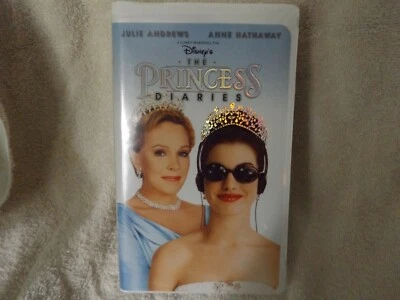 VHS Disney's The Princess Diaries Julie Andrews Anne Hathaway Rated G 115 Minute - Image 1 of 2