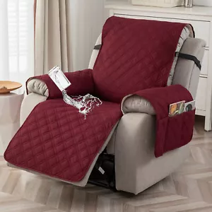100% Waterproof Recliner Chair Cover Non Slip Recliner Covers for Recliner Chair - Picture 1 of 27