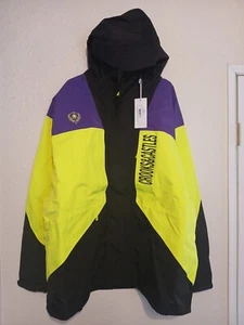 Crooks and Castles Men's 3XL Black Anorak Jacket Insulated Windbreaker Hooded - Picture 1 of 5