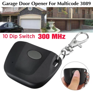 Garage Door Car Gate Opener Mini Remote Transmitter 300mhz For Multicode 3089 - Afbeelding 1 van 7