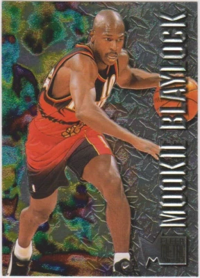 1996-97 Fleer Metal Basketball Mookie Blaylock #1 Atlanta Hawks Basketball Card - Image 1 of 4
