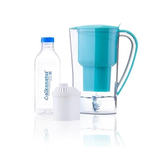 Alkalischer Wasserstoff Wasserfilter Krug - Entfernt Fluorid, Chlor, Mikropla... - Bild 1 von 9