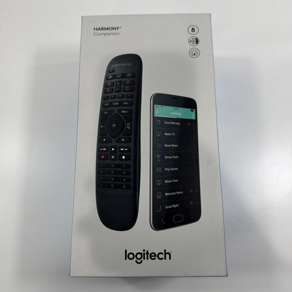 Logitech Harmony Companion All in One Remote Control and Smart Hub - Black - Image 1 of 3