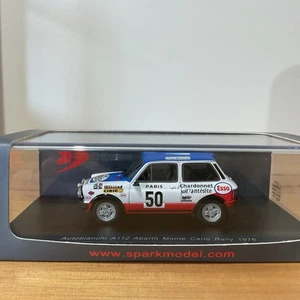 Spark 1:43 Abarth A112 1976 WRC Monte Carlo Rally - Picture 1 of 7