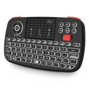 Rii i4 Wireless - Bluetooth Mini Keyboard or Smart TV PC with backlit and dongle - Picture 1 of 10