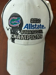 Cappello uomo Nike Locker Room strapback bianco OSFA 2010 Sugar Bowl Florida Gators - Foto 1 di 8