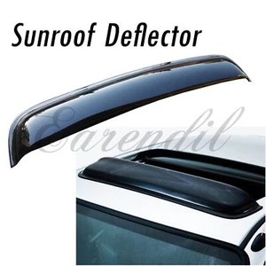 42.5" Universal Moon Sunroof Wind Deflector Visor Window Top Rain Snow Riwgkalug - Picture 1 of 11