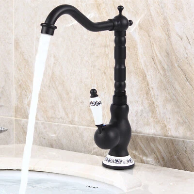 Retro Nostalgie Küchenarmatur Wasserhahn Küche Messing Armatur Einhebelmischer - Bild 1 von 4