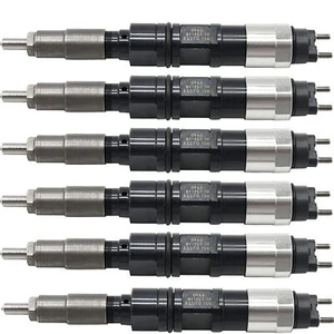 ✅6X Fuel Injector RE524369 For DENSO John Deere 6081T Tractor Diesel Engine - Picture 1 of 5