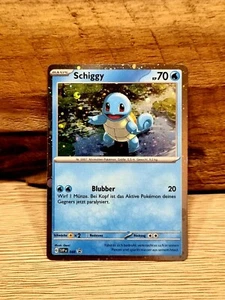 Pokemon Schiggy SVP048 Promo HOLO Karte - DEUTSCH - Karmesin & Purpur 151 - Bild 1 von 1