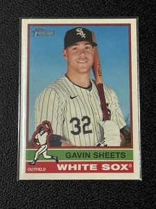 2025 Topps Heritage Error Card Wrong Back Gavin Sheets/David Bednar - Picture 1 of 2