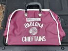 Vintage OKOLONA CHIEFTAINS Mississippi high school duffle / bowling bag