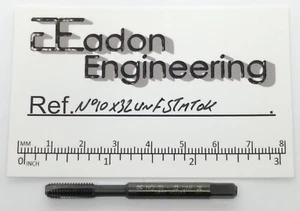 No.10 x 32TPI UNF (Unified National Fine) Spiral Point Machine Tap, HSS. - Picture 1 of 4