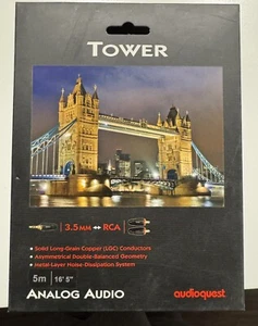 Audioquest TOWER 3,5mm auf Cinch - Bild 1 von 4