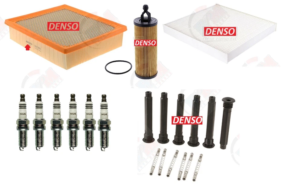Kit de puesta a punto con botas de bobina para Dodge Durango y Grand Cherokee V6 2014-2016 Foto 1 de 1