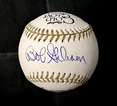 Bob Gibson Signed Gold Glove Official Baseball. JSA, PSA - Image 1 of 4
