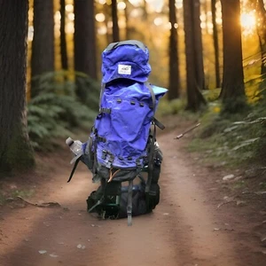 gregory backpack mens large With Rain cap Cover. Aluminum Adjustable Stays - Picture 1 of 14