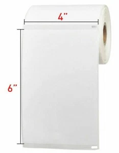 2/10 x Royal Mail kompatible THERMISCHE Versandetiketten 4""x6"" 500/Rolle - Bild 1 von 1
