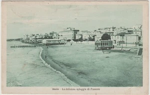 ANZIO - LA DELIZIOSA SPIAGGIA DI PONENTE (ROMA) 1929 - Imagen 1 de 1