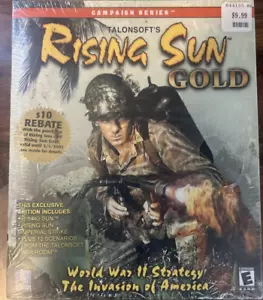 Rising Sun Gold Campaign Series 2000 - Videojuego PC / Garra suave Nuevo y precintado - Imagen 1 de 16