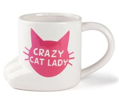 Taza de café de cerámica Crazy Cat Lady 16 oz. Bigmouth Inc. Foto 1 de 4
