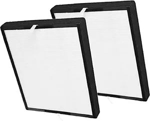HEPA-Pure FF50 True HEPA Filter For Breathe FIT50 Smart Air Purifier 2 Pk - Picture 1 of 5