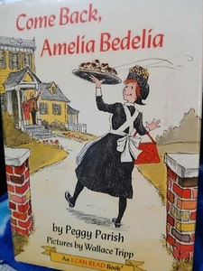 Come Back, Amelia Bedelia-Peggy Parish Signed HC Harper Row 1971 Wallace Tripp - Picture 1 of 5