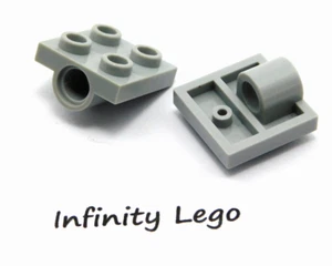 12 Placas LEGO Gris Azulado Claro 2 x 2 con 1 Agujero (10247 2444) - (12 Piezas) - Imagen 1 de 5