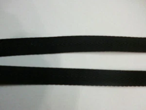 2 mt. SCHULTERGURT BAND 100% POLYPROPYLEN FÜR SCHULTERGURTE h cm.2 FARBE SCHWARZ - Bild 1 von 1