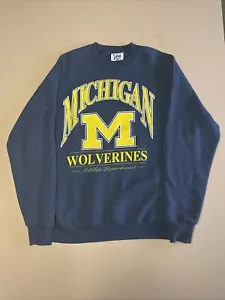 VINTAGE LEE SPORT MICHIGAN WOLVERINES ATHLETIC DEPARTMENT SWEATSHIRT! SIZE XL! - Picture 1 of 24