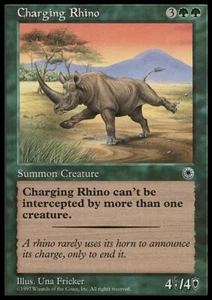 Charging Rhino x1 1x Portal LP MTG - Picture 1 of 1