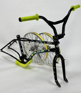 2023 Haro Sport Lineage Bash Guard 20” BMX Freestyle Frame Set + Extras Black - Picture 1 of 23