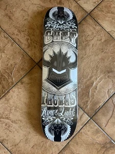 Darkstar Chet Thomas Pro Model Helmet Armor Light Skateboard Deck Black 8.0 - Bild 1 von 5