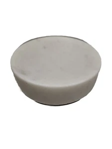 Marble Slab Natural Soap Dish White/Gray-Paperweight, Trinket Dish - Nice!! - Picture 1 of 9