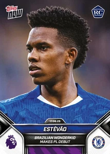 **PRESALE**2025-26 Premier League Topps NOW Estevao RC Rookie Wonderkid PL Debut - Picture 1 of 2