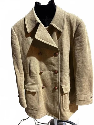 Vintage 1950s McGregor Wool Overcoat 42 USA Double Breasted  - Image 1 of 4