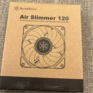 SilverStone Technology Air Slimmer 120 120x120x15.6mm Black Frame SEE DETAILS - Photo 1/6