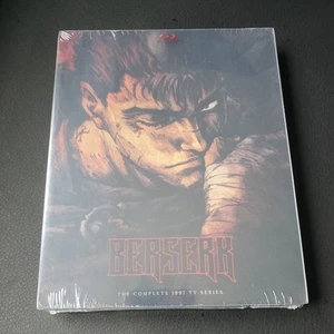 New Sealed Berserk Complete 1997 TV Series Steelbook Blu-ray Anime Guts - Picture 1 of 2