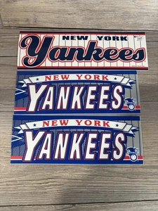 Adesivo vintage Wincraft New York Yankees paraurti decalcomania baseball MLB - MODIFICATO - Foto 1 di 4