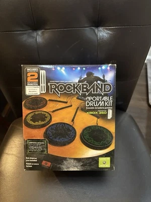 Rock Band Portable Drum Kit Compatible with Xbox 360 NEW (Open Box) - Image 1 of 4