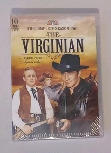 The VIRGINIAN Season 2 - 10 DVD SET 2010 68635 *NEW SEALED - Imagen 1 de 8