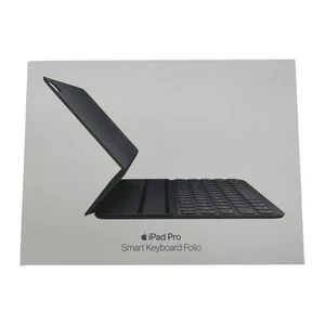 Funda tipo folio con teclado inteligente Apple para iPad Pro de 11 pulgadas MU8G2LL/A A2038 negra - Imagen 1 de 6
