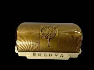 Vintage 1940s Bulova Fifth Avenue Watch Display Case Art Deco Style w/ Box - Picture 1 of 16