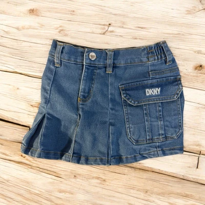 DKNY Girls  Denim Shorts Blue Size 6 - Image 1 of 4