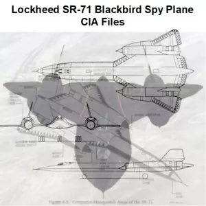 Lockheed SR-71 Blackbird Plane CIA Files USB Drive - Picture 1 of 11