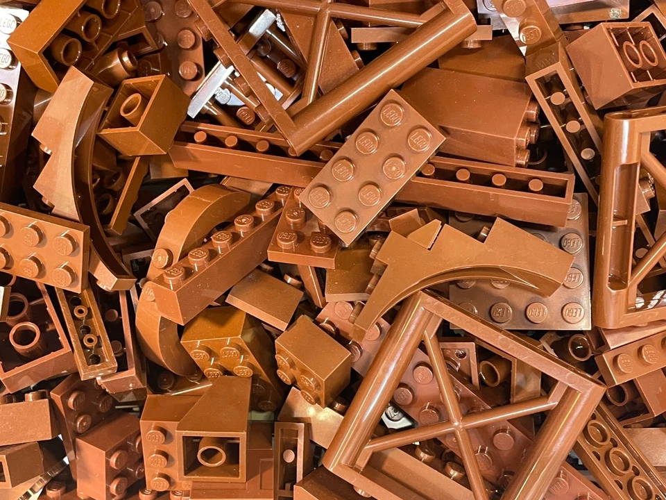 LEGO 1/2 LB BULK BRICKS PLATES AND TILES YOU PICK COLOR - Image 1 of 1