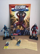 G.I. Joe 25th Anniversary Shockblast And Destro Figures, Comic Pack,...