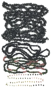 Bunte Turmalin Perlen & Silberkette Schmuckherstellung psychische Gesundheit Org - Bild 1 von 10