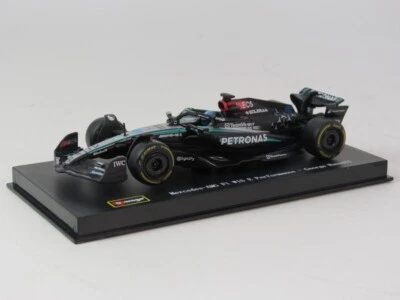 BBurago Burago Mercedes AMG F1 W15 #63 George Russell 2024 1/43 18-38209#63 - Immagine 1 di 4